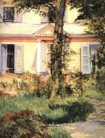 Manet, Edouard - The house at Rueil